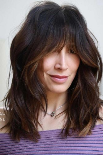 23 Best Layered Haircuts with Bangs for Every Style