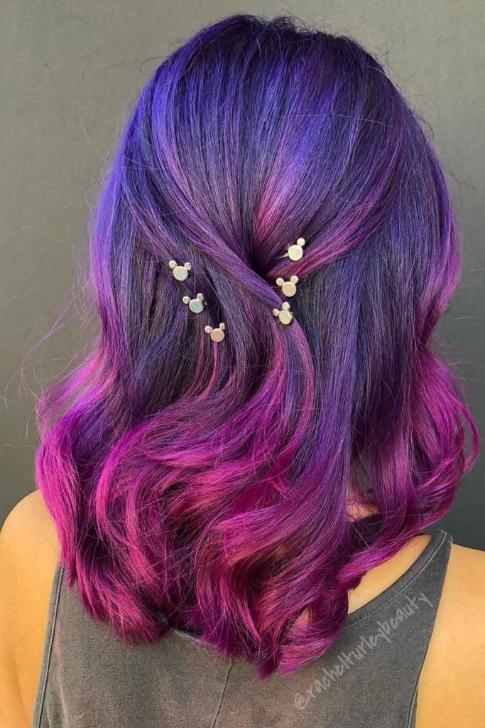 Purple & Magenta Ombre