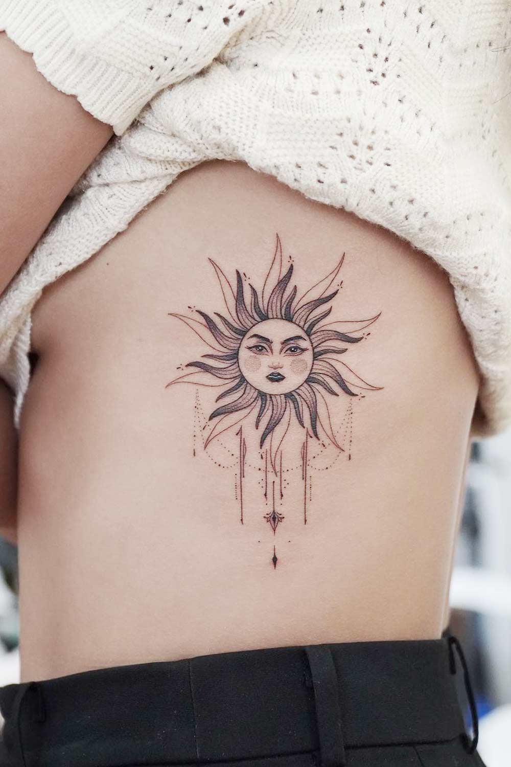 31 Best Sun Tattoo Ideas for Bright Spirits