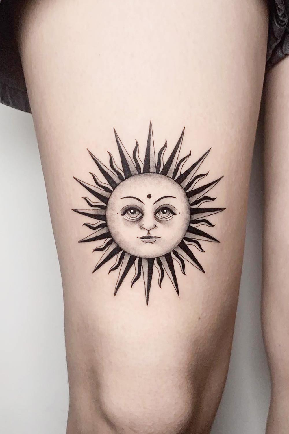 31 Best Sun Tattoo Ideas for Bright Spirits
