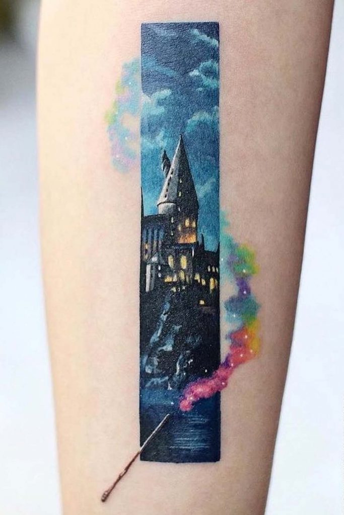 Harry Potter Theme Tattoo