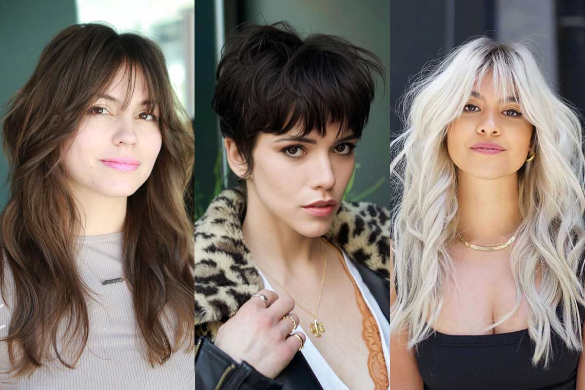 16 Hairstyles with Bangs - Bangs For Face Shape