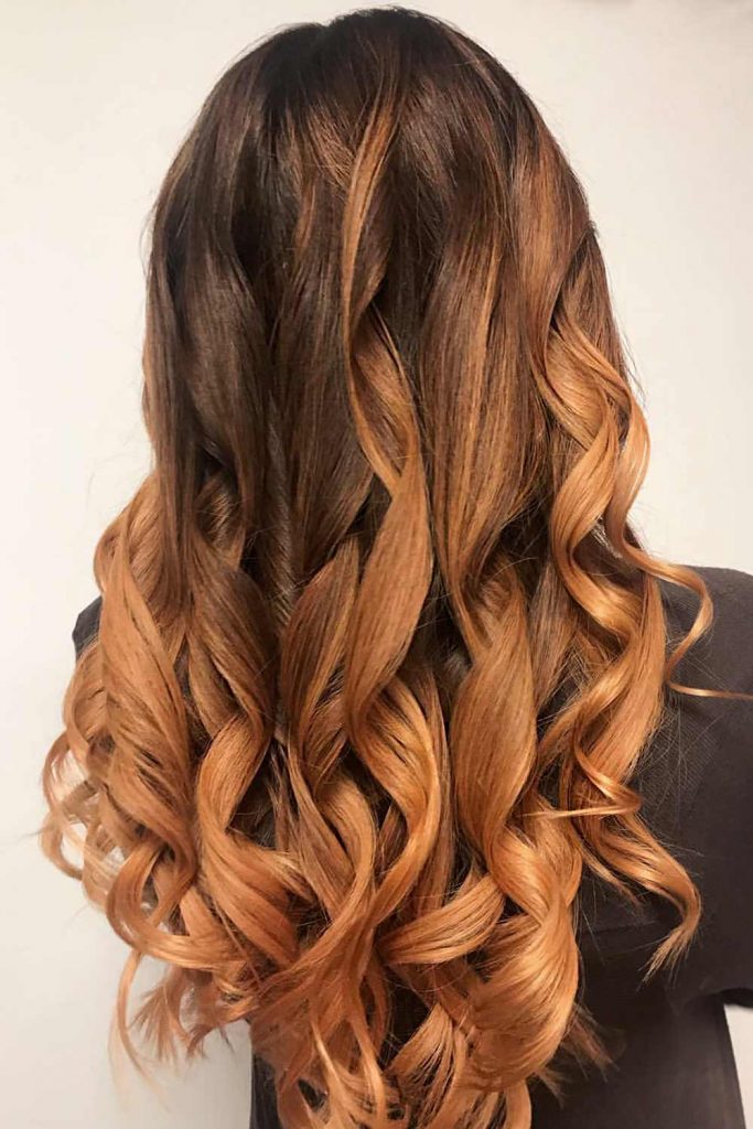 Chocolate and Golden Blonde Ombre 