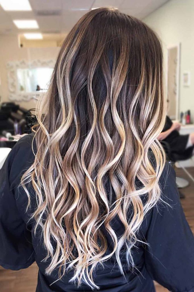 Blonde And Dark Brown Ombre 