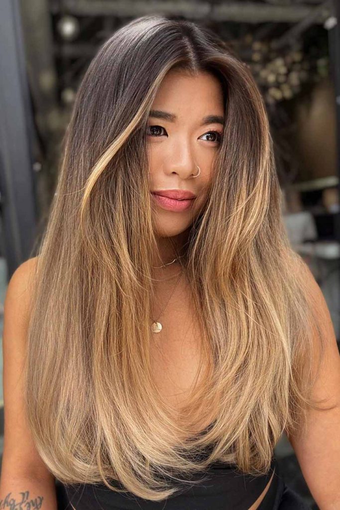 Sandy Ombre For Long Hair 