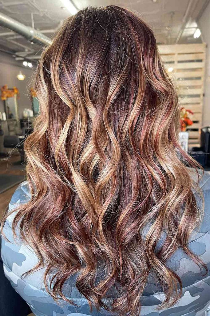 Brown Hair With Melted Balayage 
