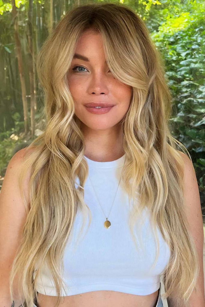Natural Blonde Hair With Layers #longhaircuts #layeredhair