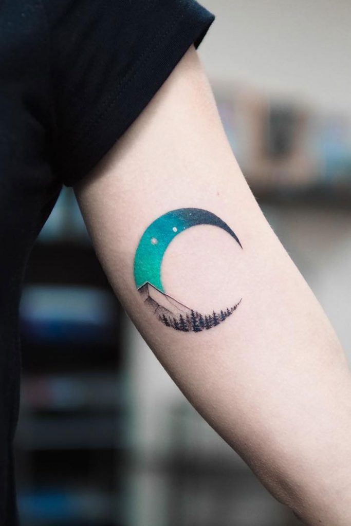 43 Moon Tattoo Designs that Illuminate Your Skin + FAQ