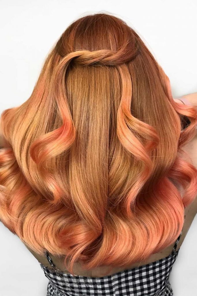 Sweet Rose Gold Ombre