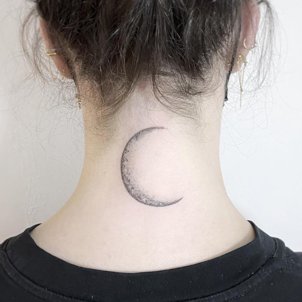 Moon Tattoo Design