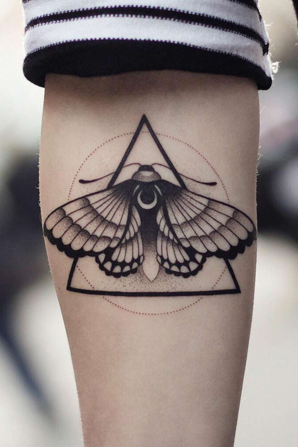 Otherworldly Beauty and Profound Symbolism of Moth Tattoo Trend