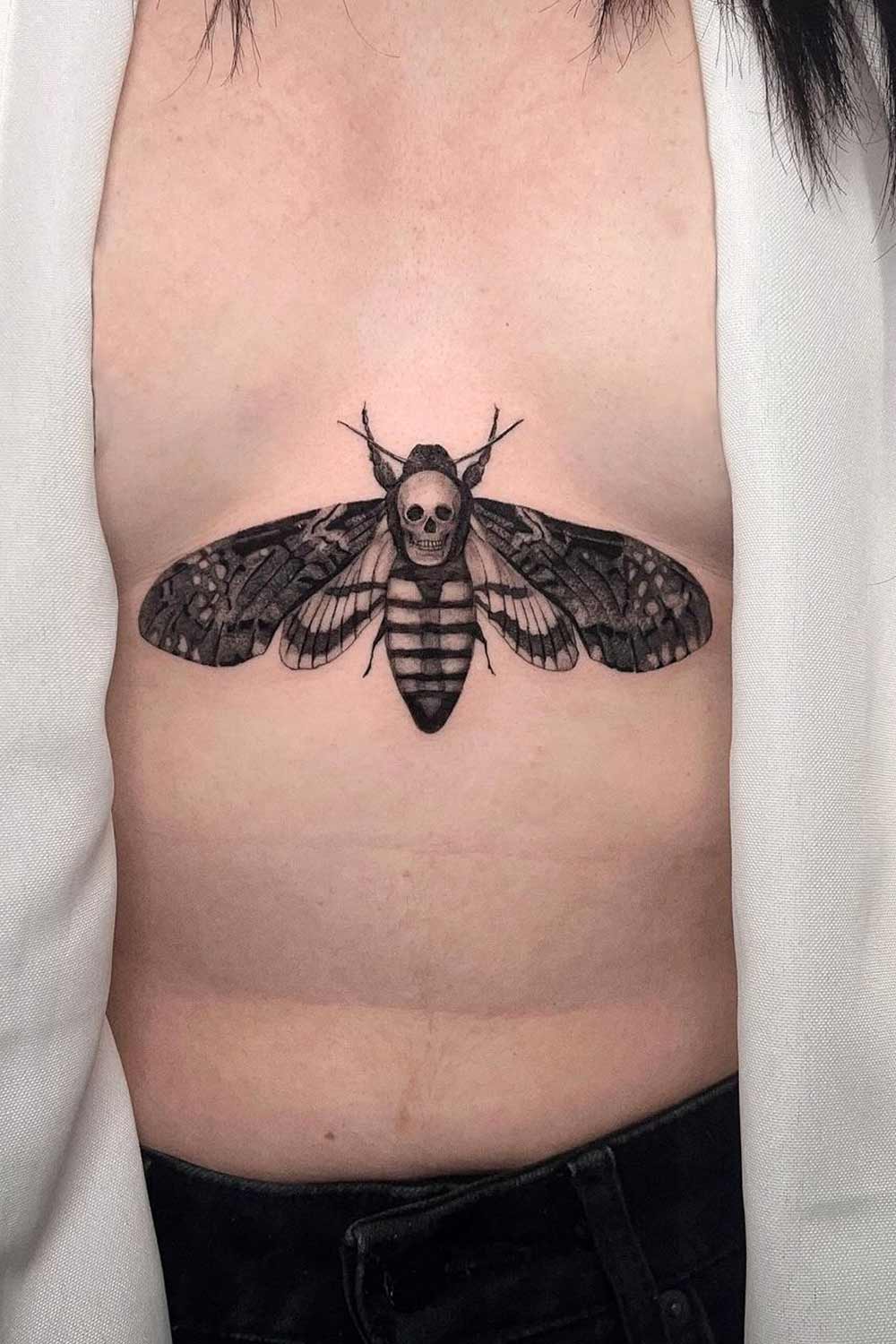 Otherworldly Beauty and Profound Symbolism of Moth Tattoo Trend