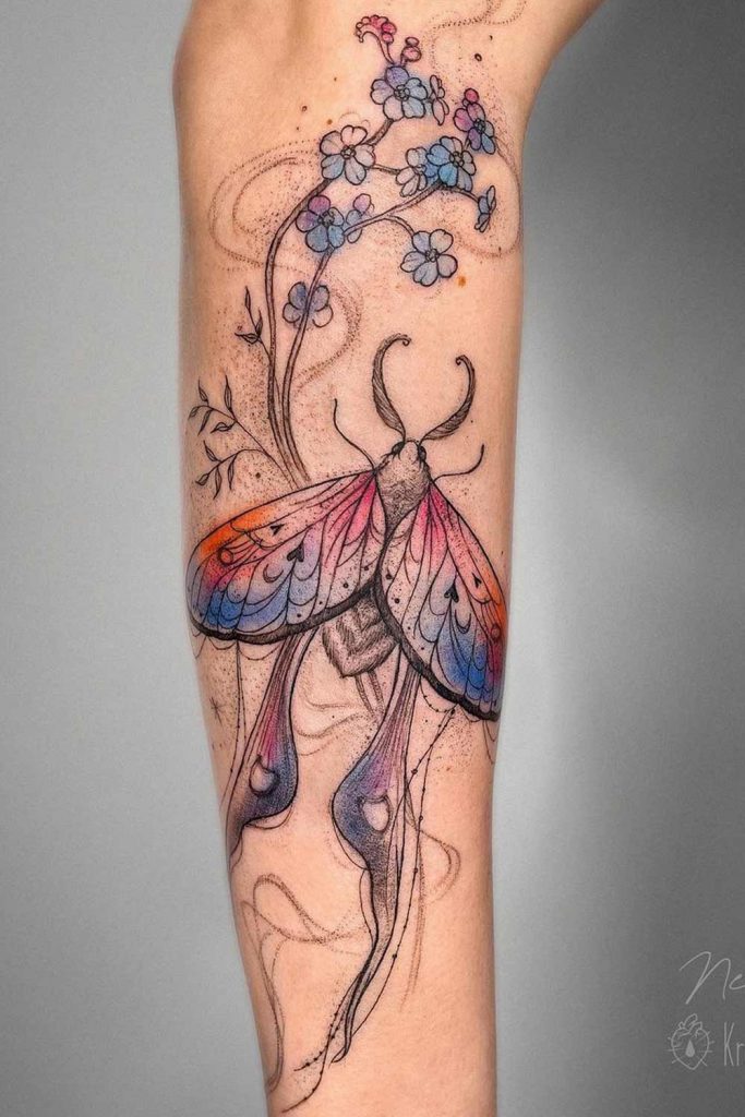 Watercolor Tattoo for Women
