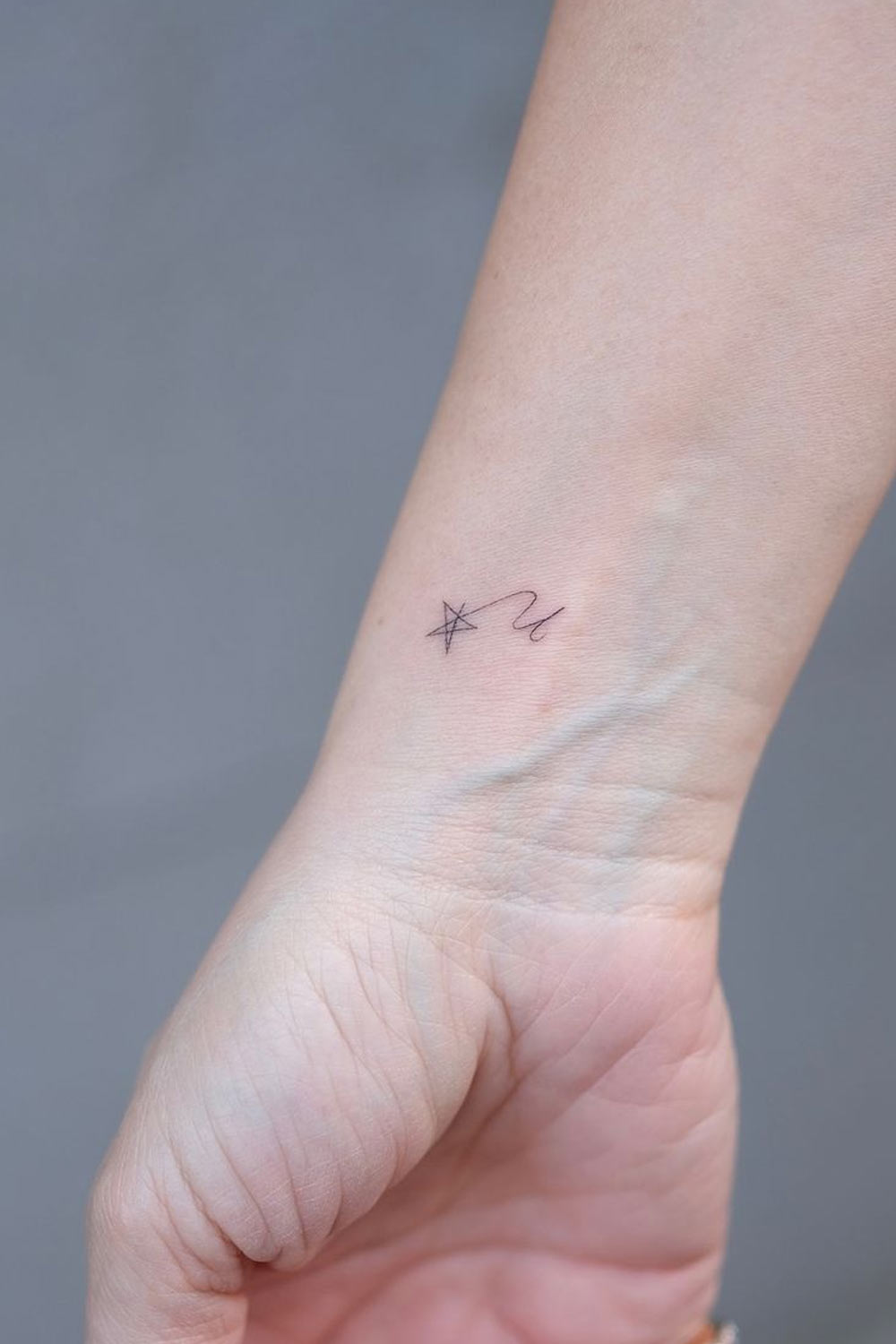 Minimalistic Wrist Tattoo