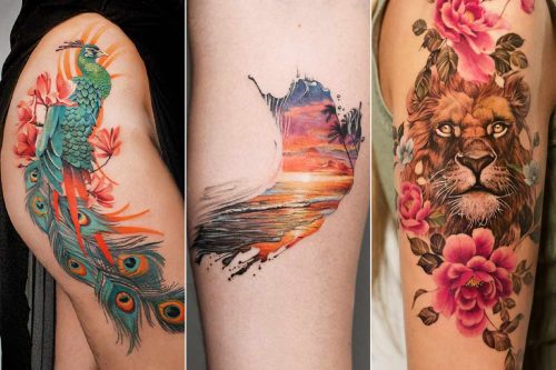 Gorgeous Looking Watercolor Tattoo Ideas