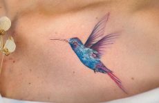 Symbolic and Nature-Inspired Hummingbird Tattoo Designs