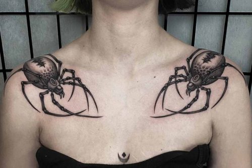 Go Down the Lane of Spider Tattoo Inspo and Expand Your Ink Horizons