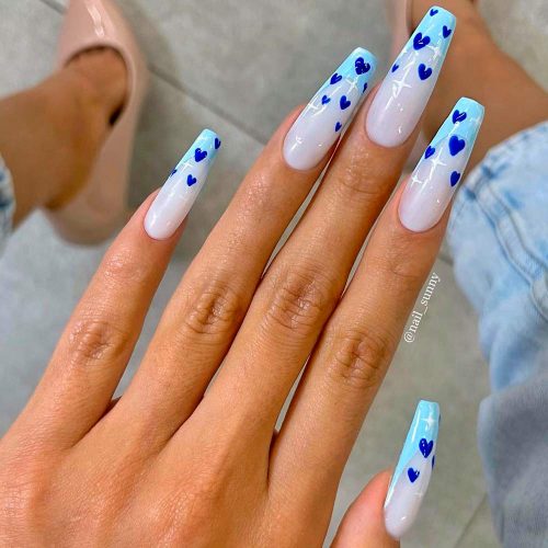 White But Colorful Nail Designs For Every Day