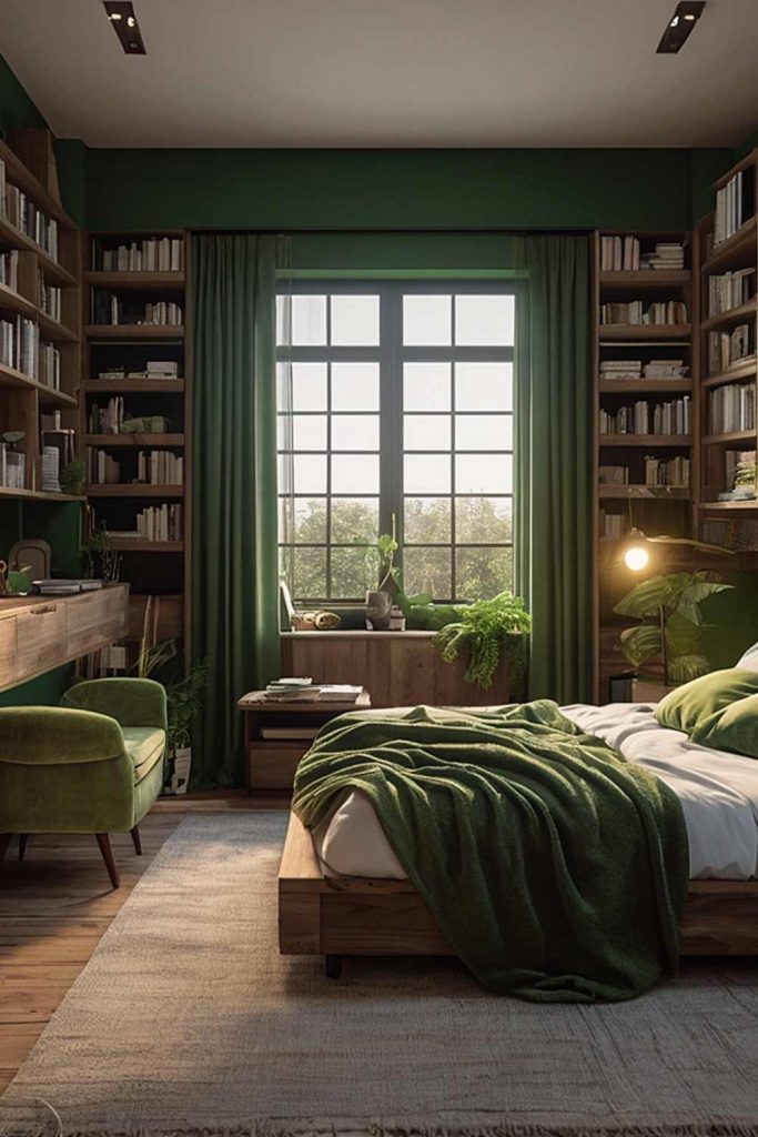 Bedroom Library for True Bookworms 