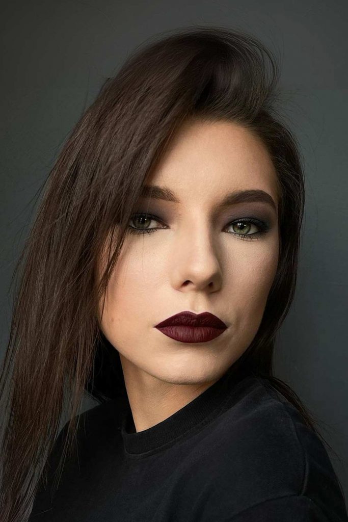 Perfect Looks with Maroon Matte Lipstick