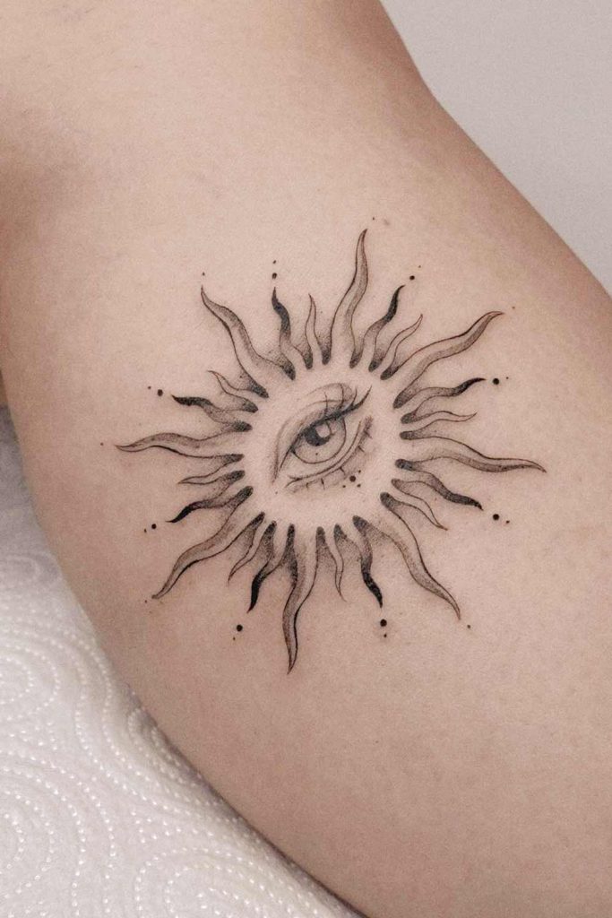 Sun Tattoo