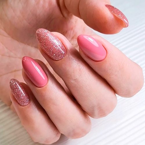 Almond-Shaped Gel Nails Designs