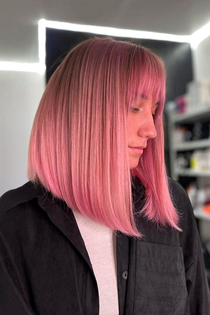 Mutted Pink Hair