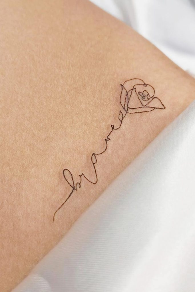 ‘Brave’ Tattoo