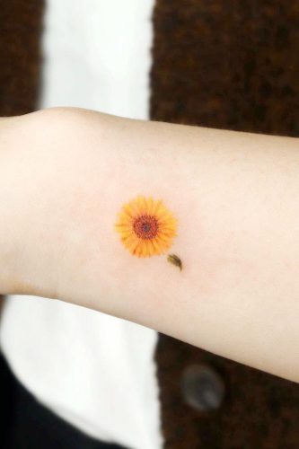 Sunflower Tattoo Ideas To Express Your Sunny Nature - Glaminati