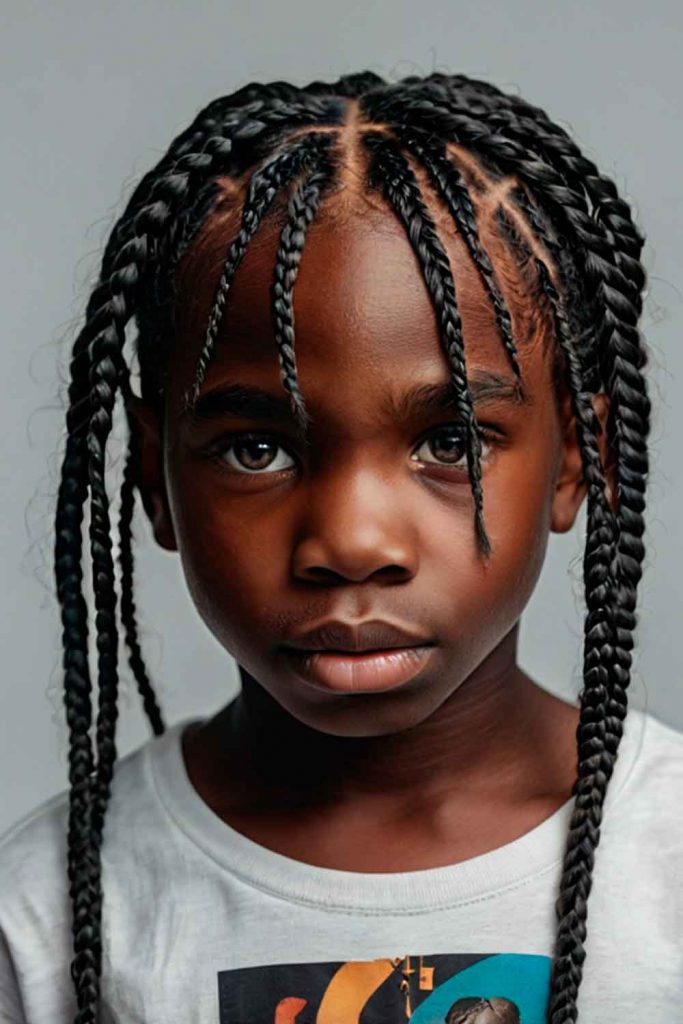 Box Braids Style #blackboyshaircuts #blackboyhaircut #afroboyhaircut