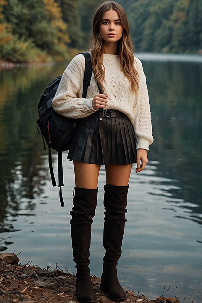 55 Super Cute Outfits For School To Wear This Fall