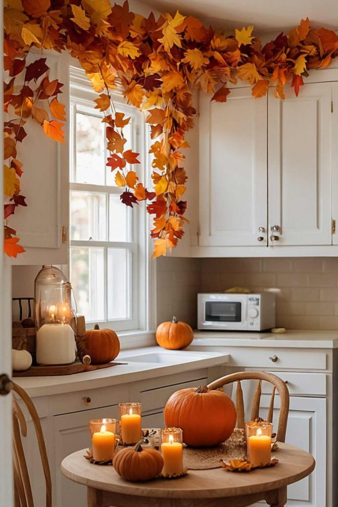 Fall Leaves for Kitchen