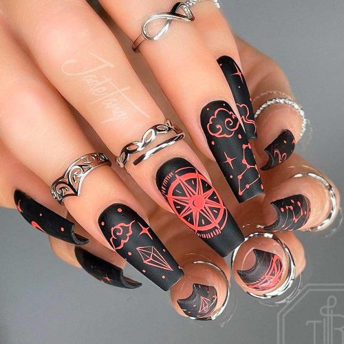 Scary Nails Designs