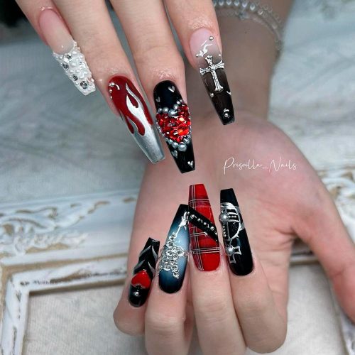 Scary Nails Designs