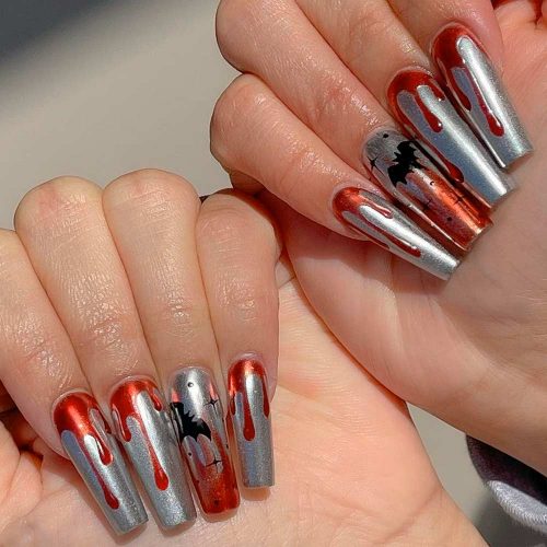 Scary Nails Designs