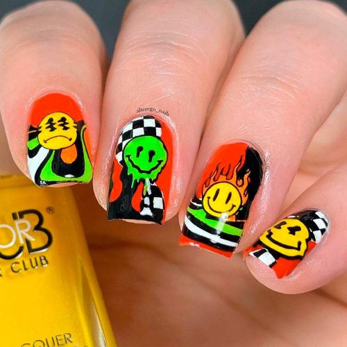 Cute Nail Art for Halloween