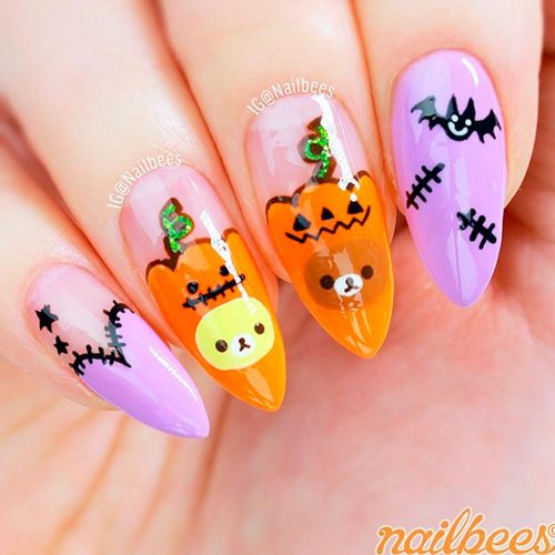 Cute Nail Art for Halloween