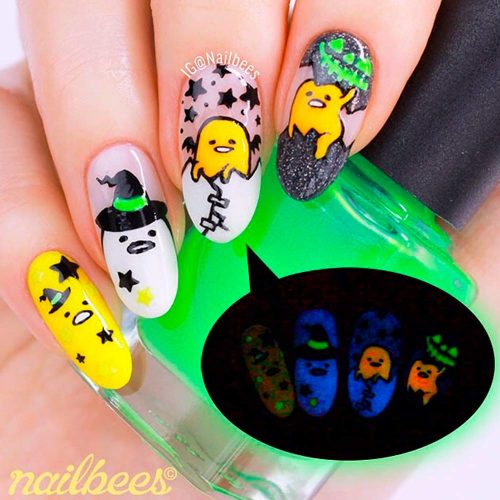 Cute Nail Art for Halloween