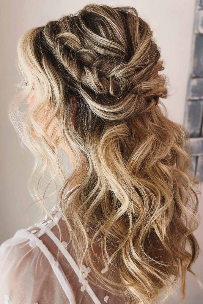 Boho Half Up 