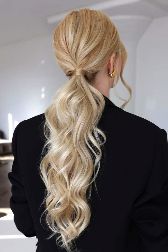 Simply Low Ponytail for Long Hair