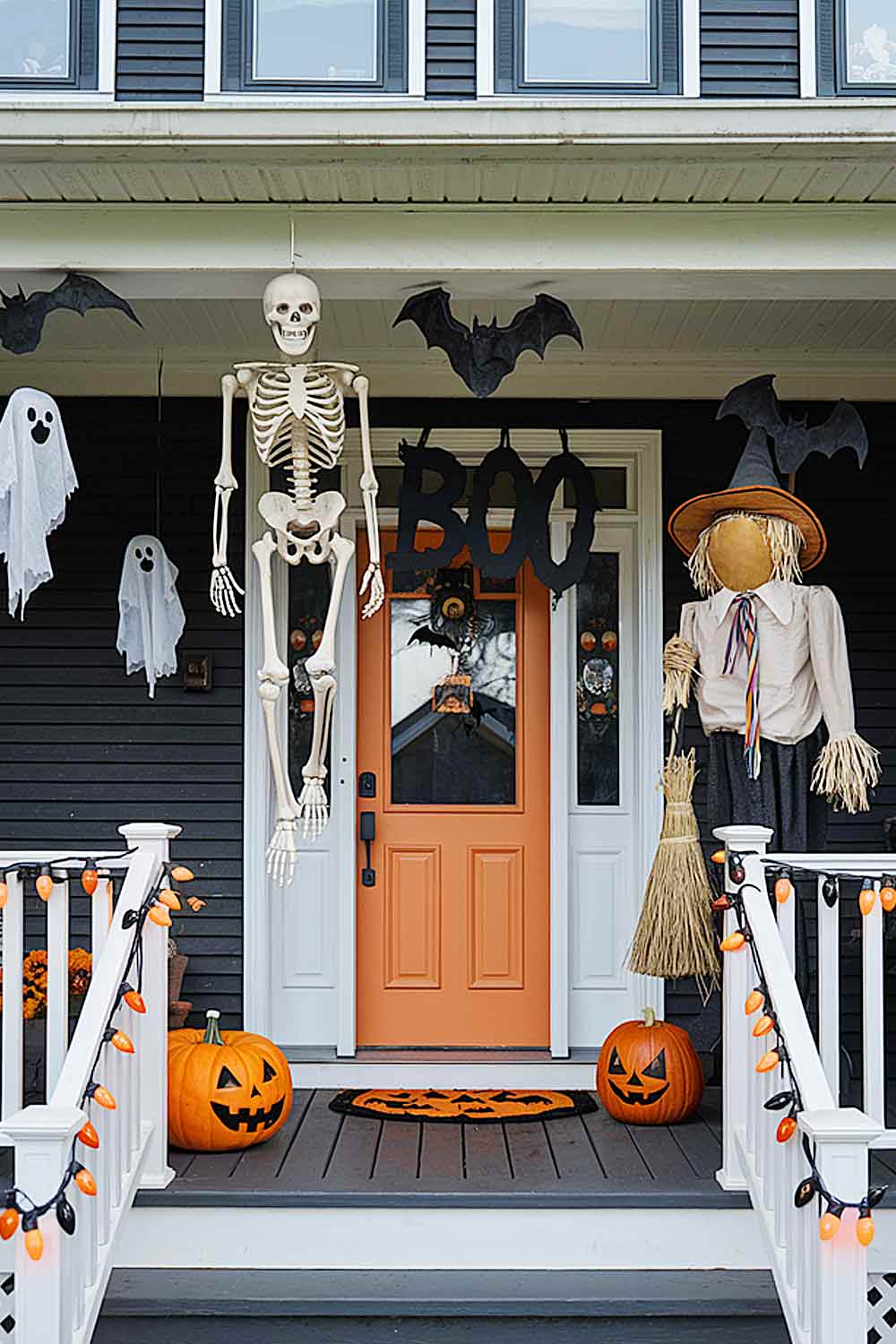 Halloween Theme Decoration for Front Porch