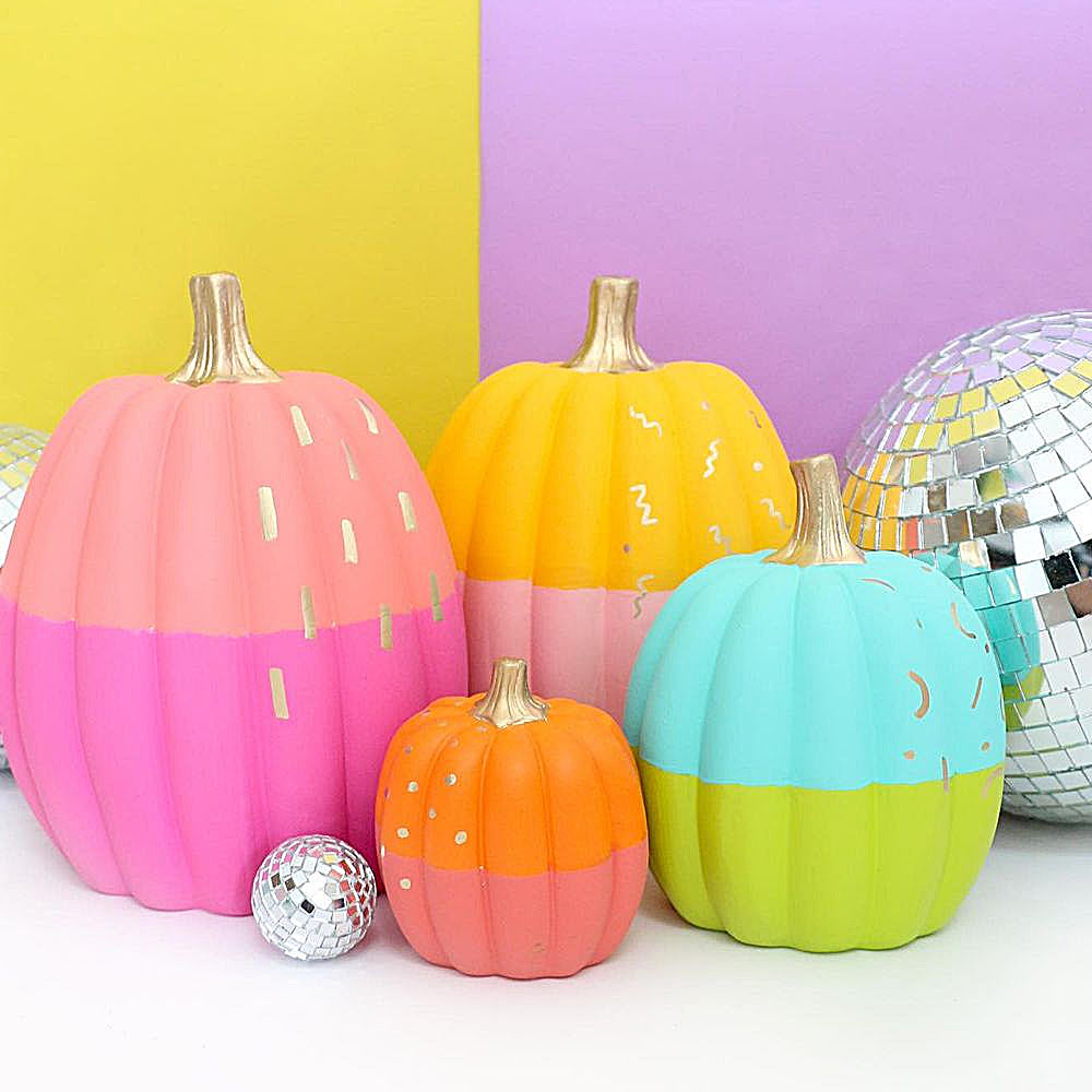 Colorful Pumpkins