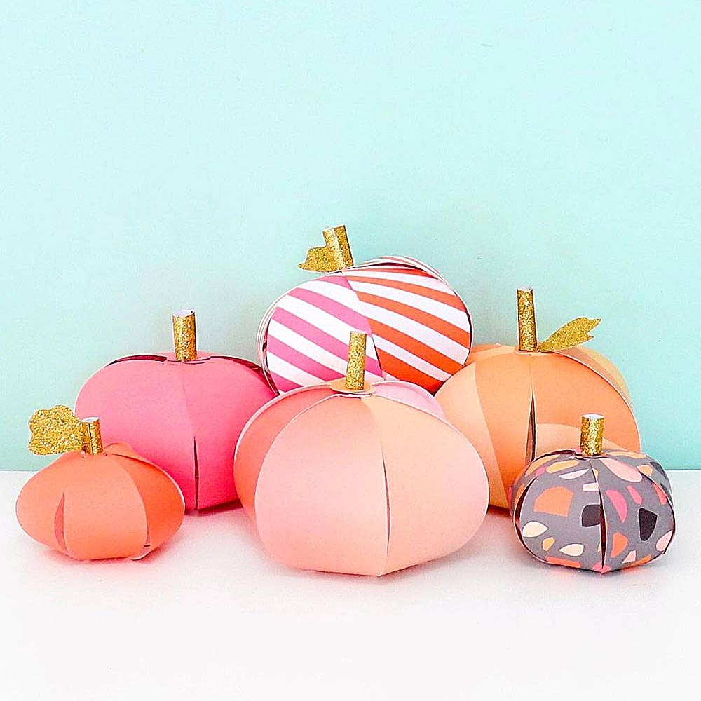 Paper Handmade Pumpkins