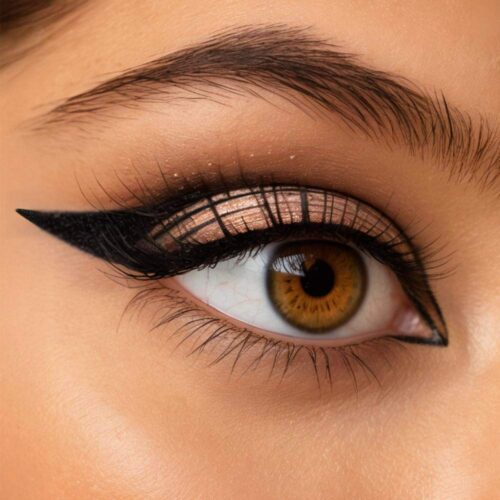 Makeup Ideas For Hazel Eyes With Black Eyeliner