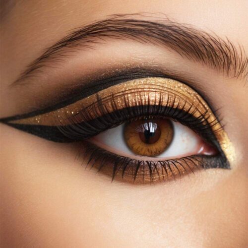 Makeup Ideas For Hazel Eyes With Black Eyeliner