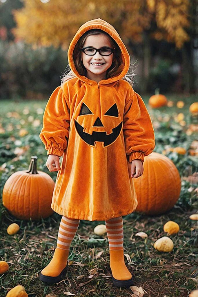 Pumpkin Costume For Halloween