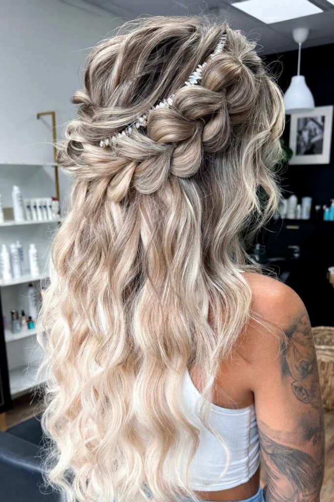 Half-Up Pull Through Braid