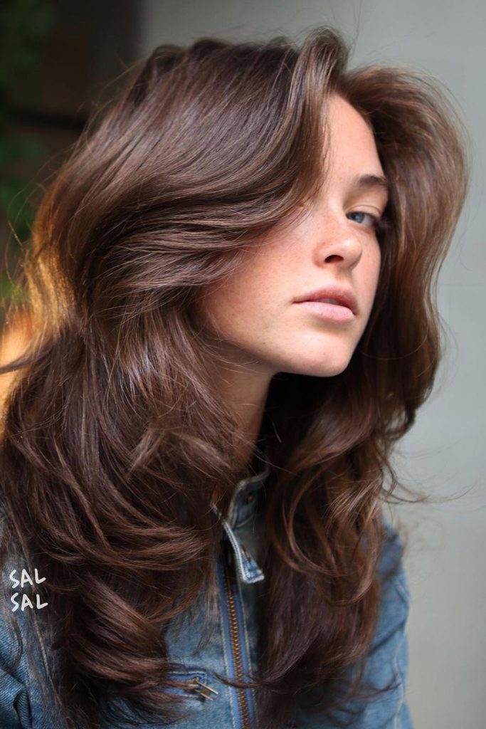 Layered Long Hair Haircut