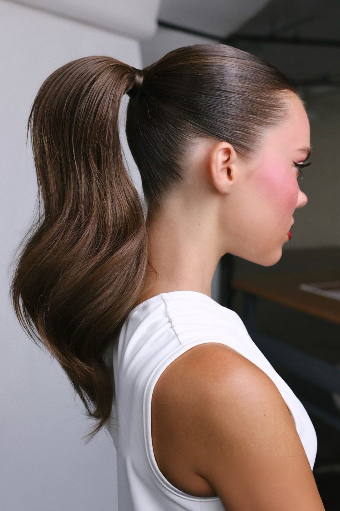 Sleek High Ponytail