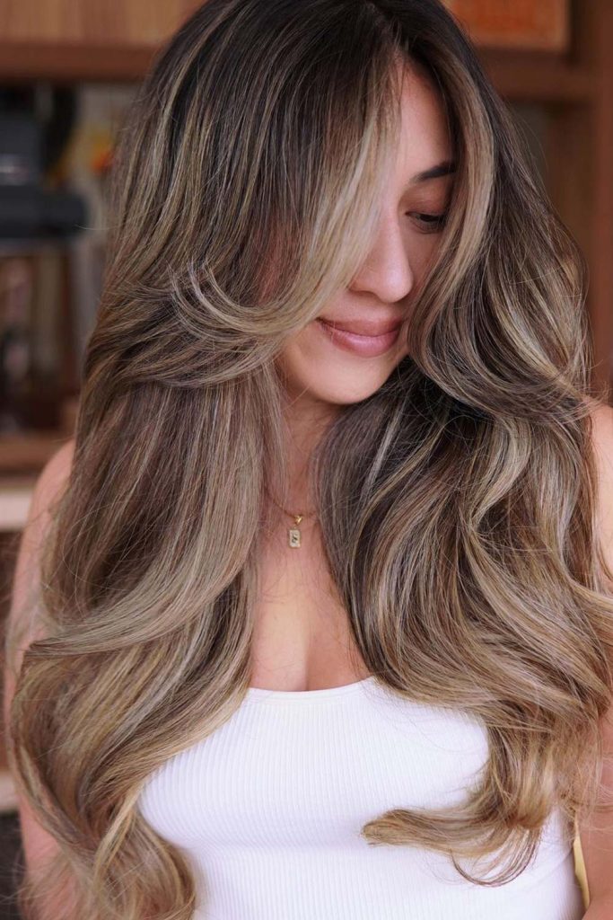 Beige Blonde Balayage